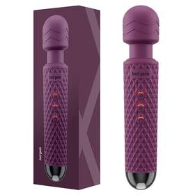 Bed Geek 060580020220 Handheld Cordless Personal Wand Massager With Memory Feature Waterpr