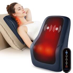 Bd-12b Beleduc Back Massager For Pain Deep Tissue Shiatsu Neck With Heat