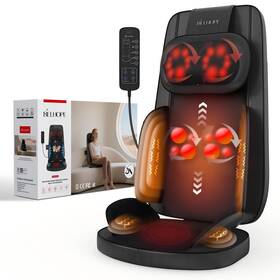 B0dt8w131g Belhope Shiatsu Neck And Back Massager With Heat 4d Kneading Deep Tissue Pain Relief