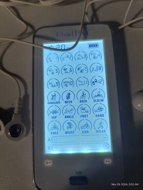 Belifu 754970065520 Tens Dual Channels Unit Electro Muscle Stimulator