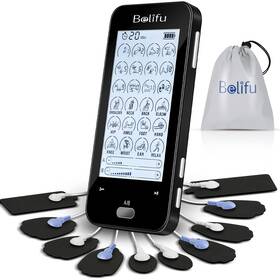 Belifu 791342827188 Dual Channel Tens Unit Electro Muscle Stimulator Fully Isolated With Indepen