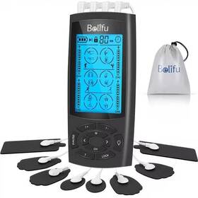 Belifu 973900306265 4 Channels Tens Ems Unit Muscle Stimulator For Pain Relief 24 Mod