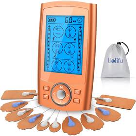 Belifu 973900308580 Tens Unit Pms Massager 24 Modes Muscle Stimulator Electronic Mach