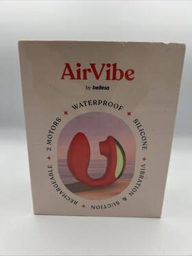 Bellesa 817434000625 Airvibe Personal Love Massager Factory Sealed Brand New