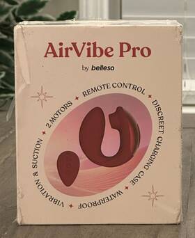 Bel066 Bellesa Airvibe Pro Waterproof Remote Controlled Rechargeable