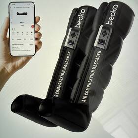 Beoka Acm-plus-a1 Cordless Leg Massager For Pain Relief And Circulation 5 Modes 15 Intensities