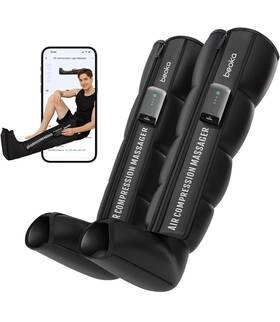 Amz-beoka-a1-s Beoka Air Compression Leg Massager Boots For Circulation And Pain Relief Cordless Small