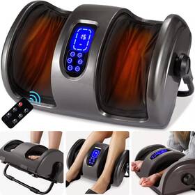 Best Choice Products 82866474 Foot Massager Machine Gray New Freeship