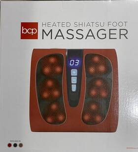 Sky6483 Best Choice Products Bcp Heated Shiatsu Kneading Foot Massager With 6 Rollers