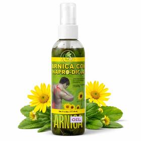 Arnspray6 Bexpertsusa Arnica Sore Muscle Massage Oil Aceite 6 Fl Oz Pack Of 1 Green
