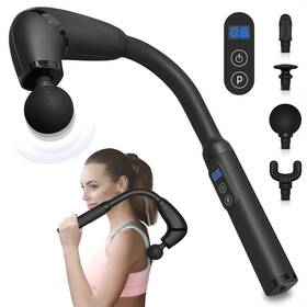Bibire 768771520836 Massage Deep Tissue With Upgraded Extension Handle Portable Percussion Muscl