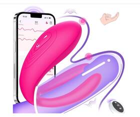 5346 Big Shocked Wearable Remote Control Vibrator Multiple Vibration Patterns