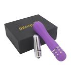 Bl501p Blue Lolly Waterproof Inch Purple Vibrator Free Silver 049025057439