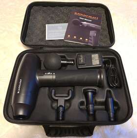 Blackleaf 708257245556 Relax S Deep Muscle And Fascia Percussion Massage Gun Cordless Quiet