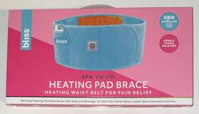Bliss 198018220937 Heating Pad Brace Spa To Go