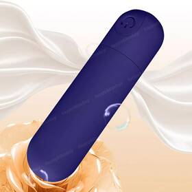 54515 Blissjoy Mini Powerful Bullet Shape 10 Speed Vibrating Massage Neck Back Rechargeable