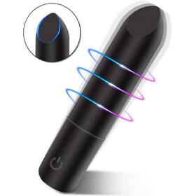 6789 Blissjoy Women Mini Powerful Bullet Shape 10 Speed Vibrating Neck Body Massage Personal