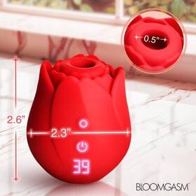 Bloomgasm 848518056238 Cyber Rose Sucking And Vibrating Stimulator - Digital Toy