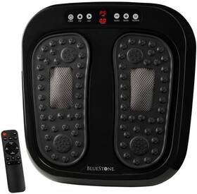 80-5197-1 Bluestone Foot Massager Vibrating Platform Rotating Acupressure For Feet Black
