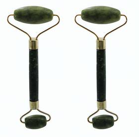 Blum Naturals 782003463296 Facial Roller Green Jade Face 2 Pack