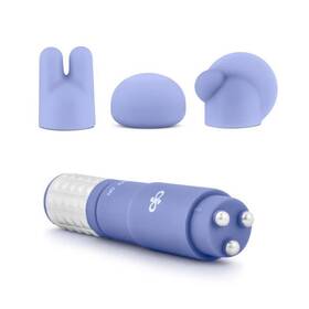 Blush Novelties Bn20811 Rose Revitalize Massage Kit Periwinkle -hand Held Massagers Cordless