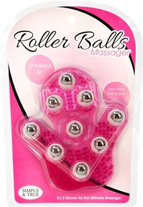 Bms Enterprises 677613319166 Roller Balls Massager Pink