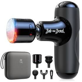 Bob And Brad 860011826446 Q2 Mini Massage With Heat Cold Head Pocket-sized Deep Tissue Massager Po