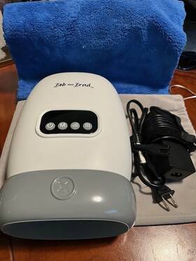 B0c772z12 Bob And Brad Hand Massager With Auto-roller Massage Cordless Handheld Massagers