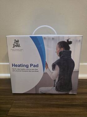 Hp11-08a Bob And Brad Weighted Heating Pad Therapy Deeper Muscle Relief