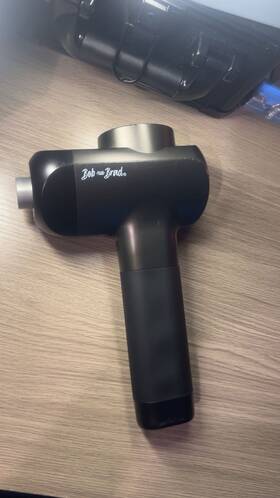Tx783158 Bob And Brad Massage Gun X 6 Handheld Cordless 4 Attachments Black Full Body