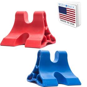 B002675z8w Body Back Davinci Tool Red And Blue -usa Made- Extra Firm Neck Tension Relief Pressure Poi