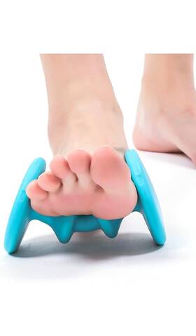 Xe-002 Body Secret 2in1 Foot Massage Roller Portable Reflexology For Deep Tissue