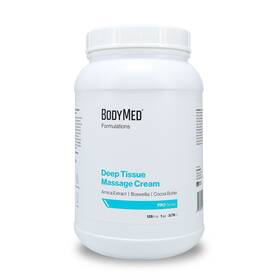 Bodymed 815991024351 Formulations Deep Tissue Massage Cream 1 Gal. Fragrance-free