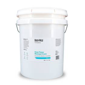 Bodymed 815991024368 Formulations Deep Tissue Massage Cream 5 Gal. Fragrance-free
