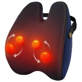 Boriwat Do-r16-blueus Shiatsu Neck And Back Massager With Heat Deep Tissue Kneading Massage