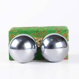 Brabud 713653827213 1.9 A Pair Of Baoding Health Balls Chinese Exercise Stress Relieve St