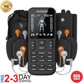 56255 Branded Pain Relief Electrotherapy Machine Muscle Stimulater Electric Therapy Shock Tens
