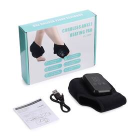 102417 Branded01 Electric Heating Ankle Guard 3level Hot Compress Vibration Massage Cordless Foot