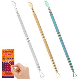656400 Bremorou 3-pack Metal Lottery Ticket Scratcher Tool For Easy Scratch-offs