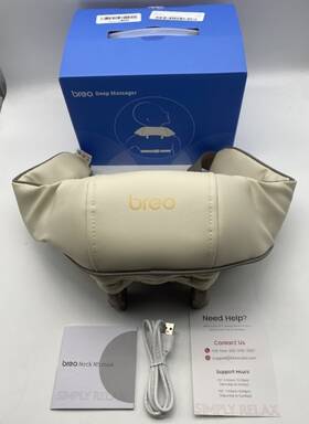 Breo 445001073067 Neck Massager N5 Mini - Electric With Heat Deep Tissue Gray