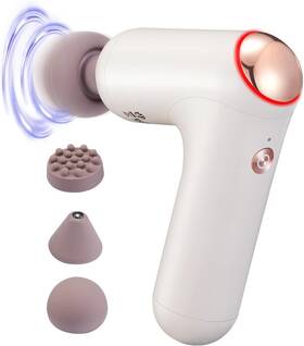 Lucky-7 Breo Lucky 7 Massage Gun With Heat Deep Tissue Muscle Massager St... Fast Ship