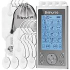 Brilnurse 4 Outputs Tens Unit Muscle Stimulator Machine For Pain Relief