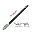 Briteleafs Power Stick Self Full Body Massage Roller Extra Long 24 Inches 13 799975996400