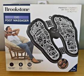 Bk2600-noc Brookstone 4000723 Ems Foot Massager Reflexology Mat New
