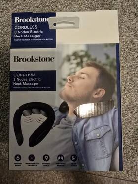56-8add-ed6b929a022a Brookstone Cordless 3 Nodes Electric Neck Massager