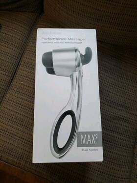 B-hhp-650j Brookstone Max 2 Cordless Dual Note Percussion Massager