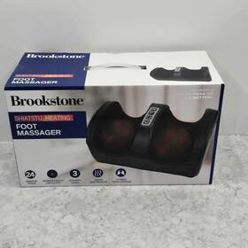 Bk1620m-noc Brookstone New Shiatsu Heating Foot Massager