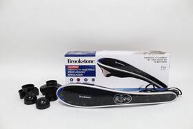 Bk5250 Brookstone Heating Percussion Body Massager Black