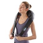 Brookstone Cordless Shiatsu Neck Back Massager With Heat 883594049224