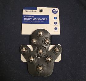 4830324 Brookstone Mid#4830324 Easy-glide Deep Body Massager 360 Rotating Steel Massage Balls